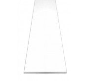 White Melamine Shelving White Two Sides, Edge Band One Long Edge