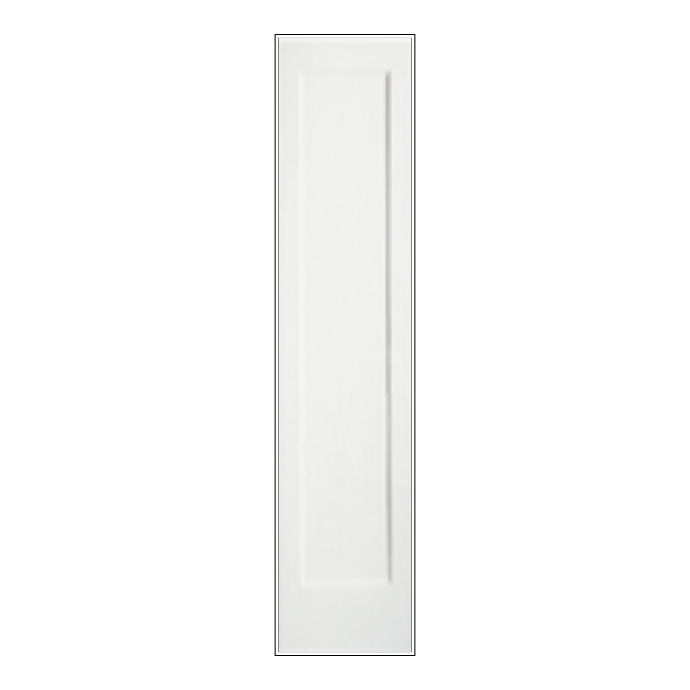 REEB 6'8 X 1-3/8 Or 1-3/4 1 Panel Primed Flat Ovolo Sticking Interior Door PR8020