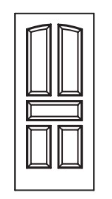 MILLENIUM Primed MDF Interior Door 205