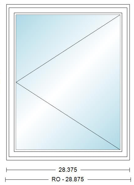 ANDERSEN Windows 400 Series Venting Casement 28⅜" Wide Vinyl Exterior Wood Interior New Construction Low-E4 Dual Pane Argon Fill Glass Full Screen/Tempered/Frosted/Grilles Optional CW12, CW125, CW13, CW135, CW14, CW145, CW15, CW155, Or CW16