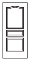 MILLENIUM Primed MDF Interior Door 303