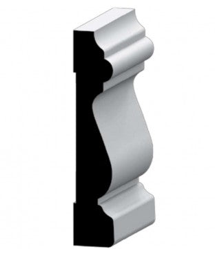 312 16' Primed MDF Traditional Casing Molding (6-Value Pack)