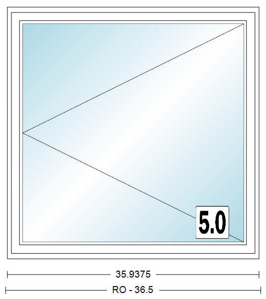 ANDERSEN Windows 400 Series Venting Casement 35-15/16" Wide Vinyl Exterior Wood Interior New Construction Low-E4 Dual Pane Argon Fill Glass Full Screen/Tempered/Frosted/Grilles Optional CXW13, CXW135, CXW14, CXW145, CXW15, CXW155, Or CXW16