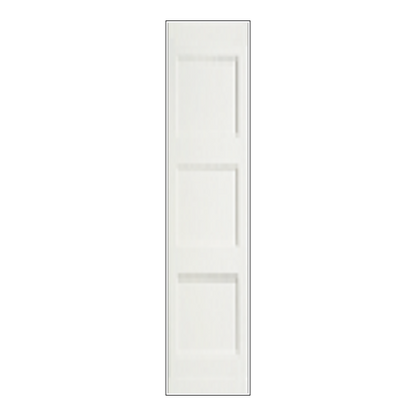 REEB 6'8 X 1-3/8 Or 1-3/4 3 Panel Equal Primed Flat Shaker Sticking Interior Door PR8730