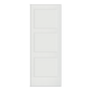 REEB 6'8 X 1-3/8 Or 1-3/4 3 Panel Equal Primed Flat Shaker Sticking Interior Door PR8730