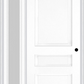 MMI 3 Panel 3'0" X 6'8" Fiberglass Smooth Exterior Prehung Door With 1 Full Lite Clear Or Privacy/Textured Glass Sidelight 31