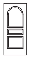 MILLENIUM Primed MDF Interior Door 403