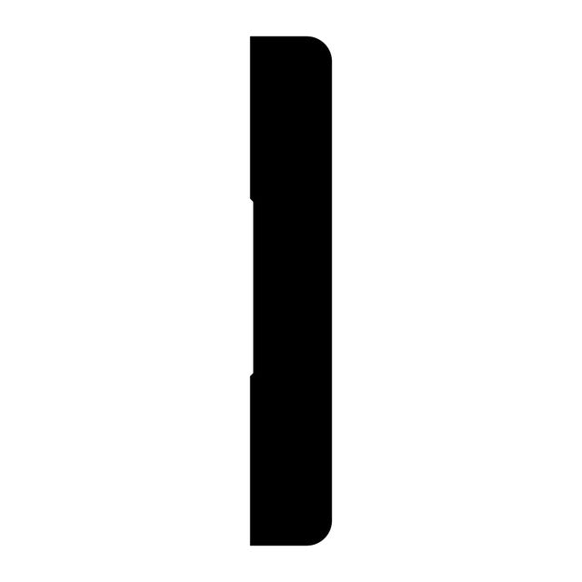 L432 E1E (Similar To LWMH32) 16' Primed Pine Sanitary Casing Molding
