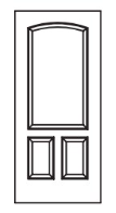 MILLENIUM Primed MDF Interior Door 502