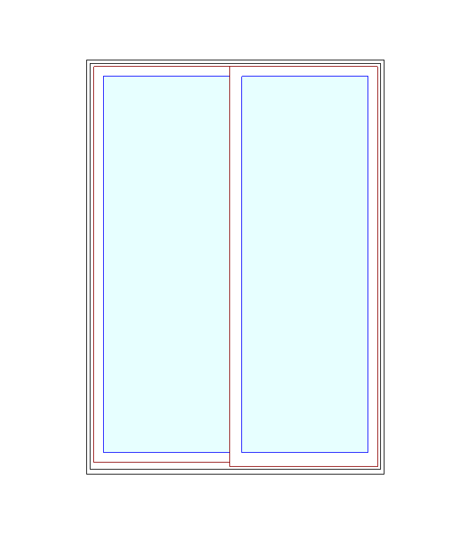 MARVIN Elevate Sliding Patio Door CN 5068 59" X 82" Ultrex Fiberglass Exterior Wood Interior Clear Tempered Glass Low-E2 With Argon 2 Panels Grilles/Screen Optional