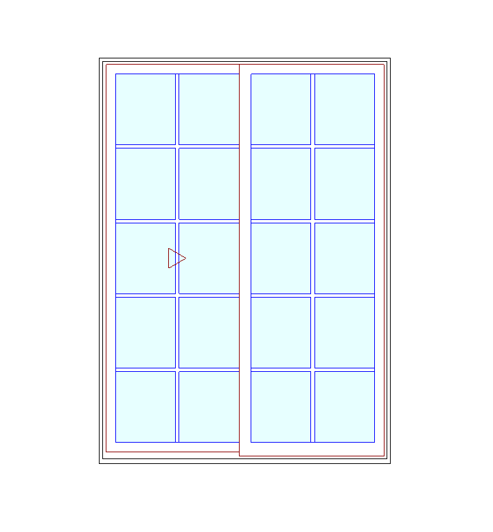 MARVIN Elevate Sliding Patio Door CN 5068 59" X 82" Ultrex Fiberglass Exterior Wood Interior Clear Tempered Glass Low-E2 With Argon 2 Panels Grilles/Screen Optional