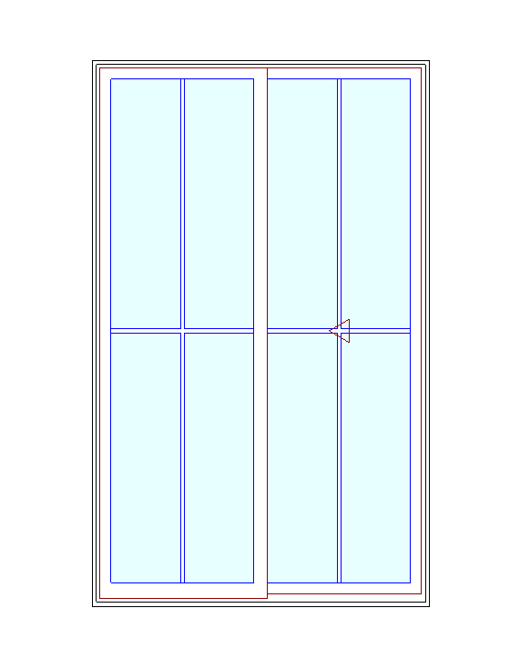 MARVIN Elevate Sliding Patio Door CN 5080 59" X 95.5" Ultrex Fiberglass Exterior Wood Interior Clear Tempered Glass Low-E2 With Argon 2 Panels Grilles/Screen Optional