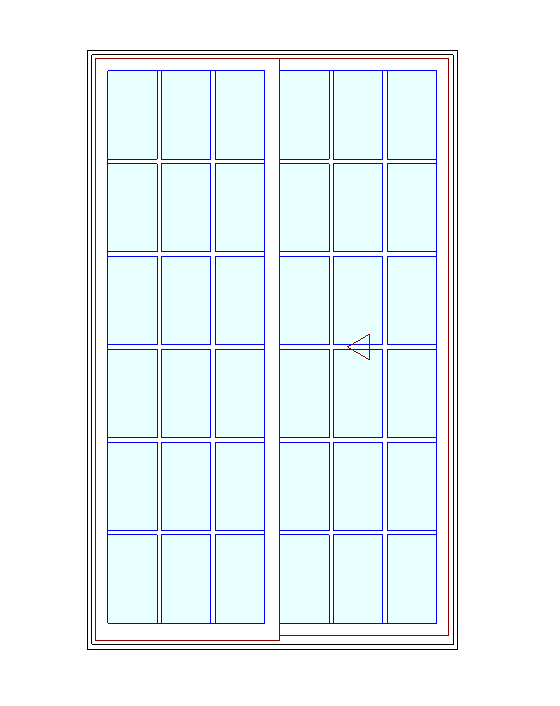 MARVIN Elevate Sliding Patio Door CN 5080 59" X 95.5" Ultrex Fiberglass Exterior Wood Interior Clear Tempered Glass Low-E2 With Argon 2 Panels Grilles/Screen Optional
