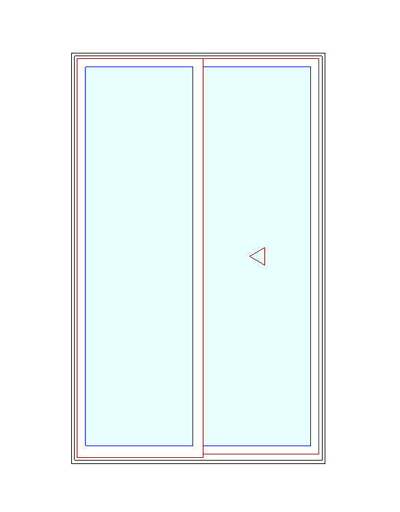 MARVIN Elevate Sliding Patio Door CN 5080 59" X 95.5" Ultrex Fiberglass Exterior Wood Interior Clear Tempered Glass Low-E2 With Argon 2 Panels Grilles/Screen Optional