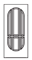 MILLENIUM Primed MDF Interior Door 512