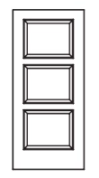 MILLENIUM Primed MDF Interior Door 516