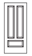 MILLENIUM Primed MDF Interior Door 518