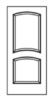 MILLENIUM Primed MDF Interior Door 535