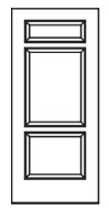 MILLENIUM Primed MDF Interior Door 547