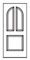 MILLENIUM Primed MDF Interior Door 553