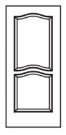 MILLENIUM Primed MDF Interior Door 561