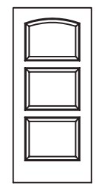 MILLENIUM Primed MDF Interior Door 568