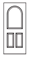 MILLENIUM Primed MDF Interior Door 573