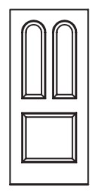 MILLENIUM Primed MDF Interior Door 576