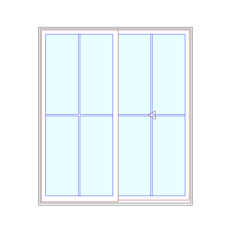 MARVIN Elevate Sliding Patio Door CN 6068 71" X 82" Ultrex Fiberglass Exterior Wood Interior Clear Tempered Glass Low-E2 With Argon 2 Panels Grilles/Screen Optional