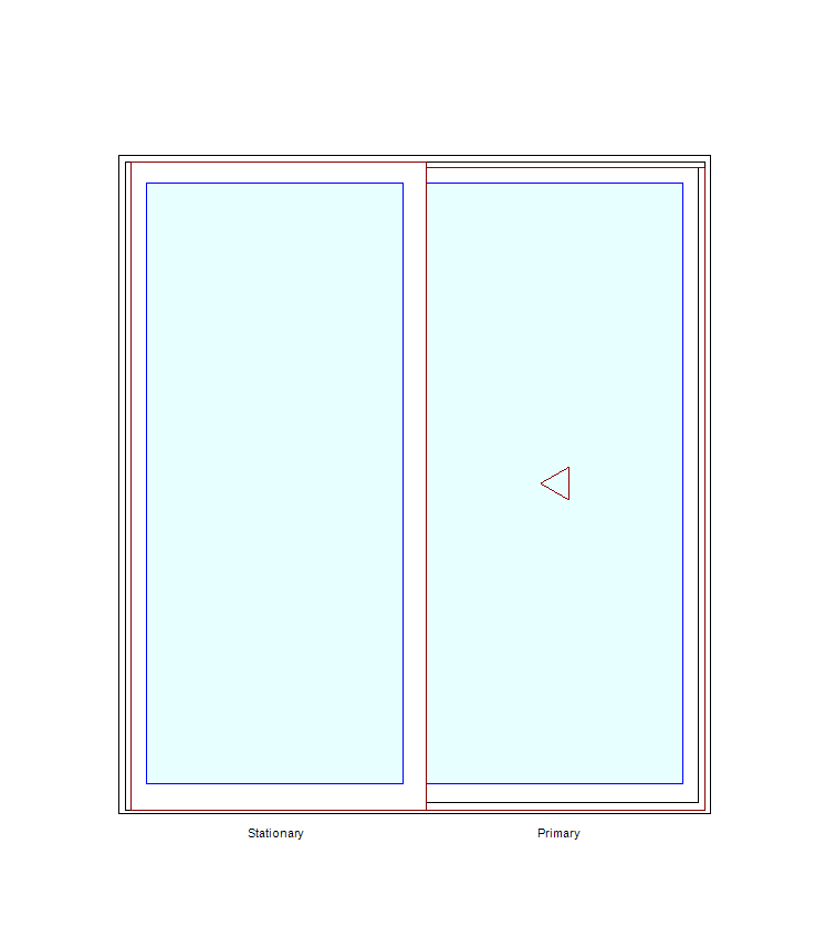 MARVIN Essential 6'0" X 6'8" Frame Size 71½" X 79½" Ultrex Fiberglass Interior And Exterior Sliding/Gliding Clear Tempered Low-E2 With Argon Glass 2 Panel Patio Door Grilles/Screen Options CN 6068