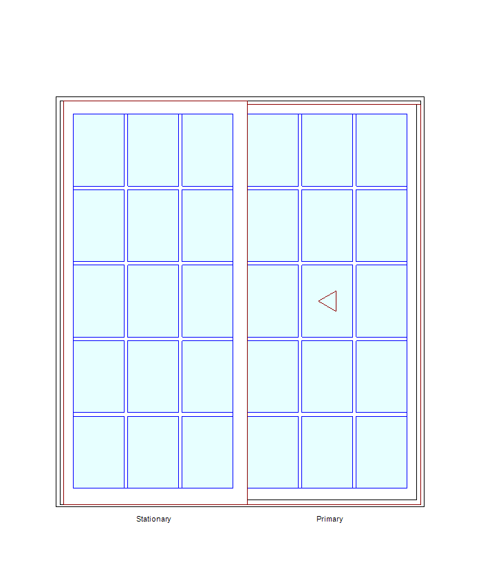 MARVIN Essential 6'0" X 6'8" Frame Size 71½" X 79½" Ultrex Fiberglass Interior And Exterior Sliding/Gliding Clear Tempered Low-E2 With Argon Glass 2 Panel Patio Door Grilles/Screen Options CN 6068