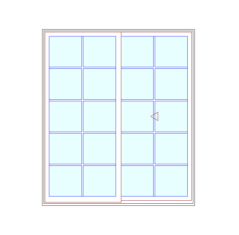 MARVIN Elevate Sliding Patio Door CN 6068 71" X 82" Ultrex Fiberglass Exterior Wood Interior Clear Tempered Glass Low-E2 With Argon 2 Panels Grilles/Screen Optional