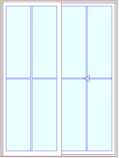 MARVIN Essential 6'0" X 8'0" Frame Size 71½" X 95½" Ultrex Fiberglass Interior And Exterior Sliding/Gliding Clear Tempered Low-E2 With Argon Glass 2 Panel Patio Door Grilles/Screen Options CN 6080