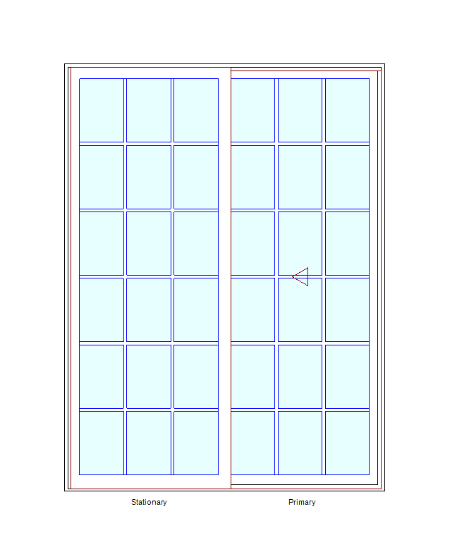 MARVIN Essential 6'0" X 8'0" Frame Size 71½" X 95½" Ultrex Fiberglass Interior And Exterior Sliding/Gliding Clear Tempered Low-E2 With Argon Glass 2 Panel Patio Door Grilles/Screen Options CN 6080
