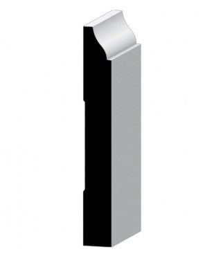 620 (Similar To WM620) 16' Primed Pine (8-Value Pack) Or Primed MDF (6-Value Pack) Colonial Base Molding