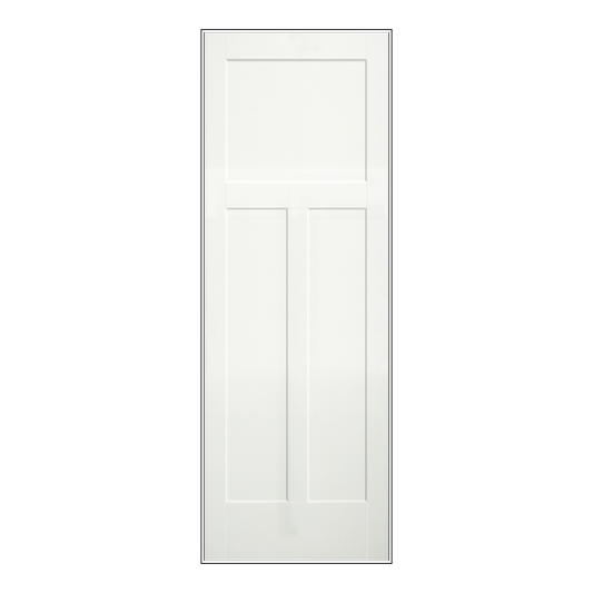 REEB 7'0 X 1-3/8 1+2 Panel Primed Flat Shaker Sticking Interior Door PR8760