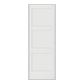 REEB 7'0 X 1-3/8 3 Panel Equal Primed Flat Shaker Sticking Interior Door PR8730