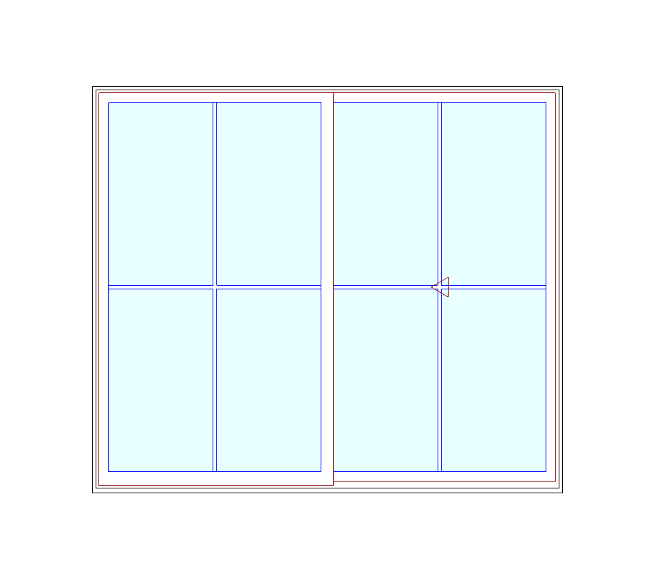 MARVIN Elevate Sliding Patio Door CN 8068 95" X 82" Ultrex Fiberglass Exterior Wood Interior Clear Tempered Glass Low-E2 With Argon 2 Panels Grilles/Screen Optional