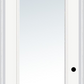 MMI 3/4 Lite 2 Panel 3'0" X 8'0" Fiberglass Smooth Clear Glass Finger Jointed Primed Exterior Prehung Door 147