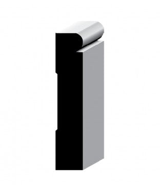 9750 16' Primed Pine Beaded Casing Molding