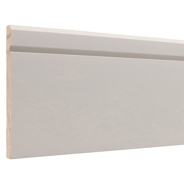 Groove Baseboard MCB512 (Similar To BG512) 16' Primed Groove Base Molding – CM Windows ...