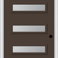 MMI 5 Lite 6'8" Fiberglass Smooth Clear Or Frosted Glass Exterior Prehung Door 842H5