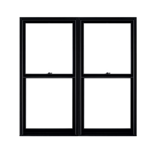 MARVIN Elevate Windows Double/Twin Double Hung CN42-2 Ultrex Fiberglass Exterior Bare Pine Interior New Construction Low-E2 Argon Tilt In Sash Full Screen Option CN 4236-2, 4240-2, 4244-2, 4248-2, 4252-2, 4256-2, 4260-2, 4264-2, 4268-2, 4272-2, 4276-2