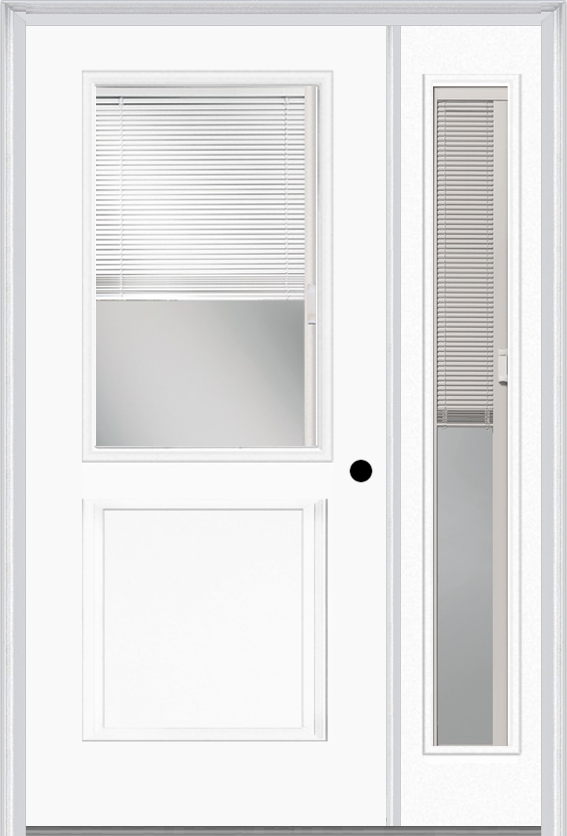 MMI 1/2 Lite 1 Panel Raise/Lower Blinds 3'0