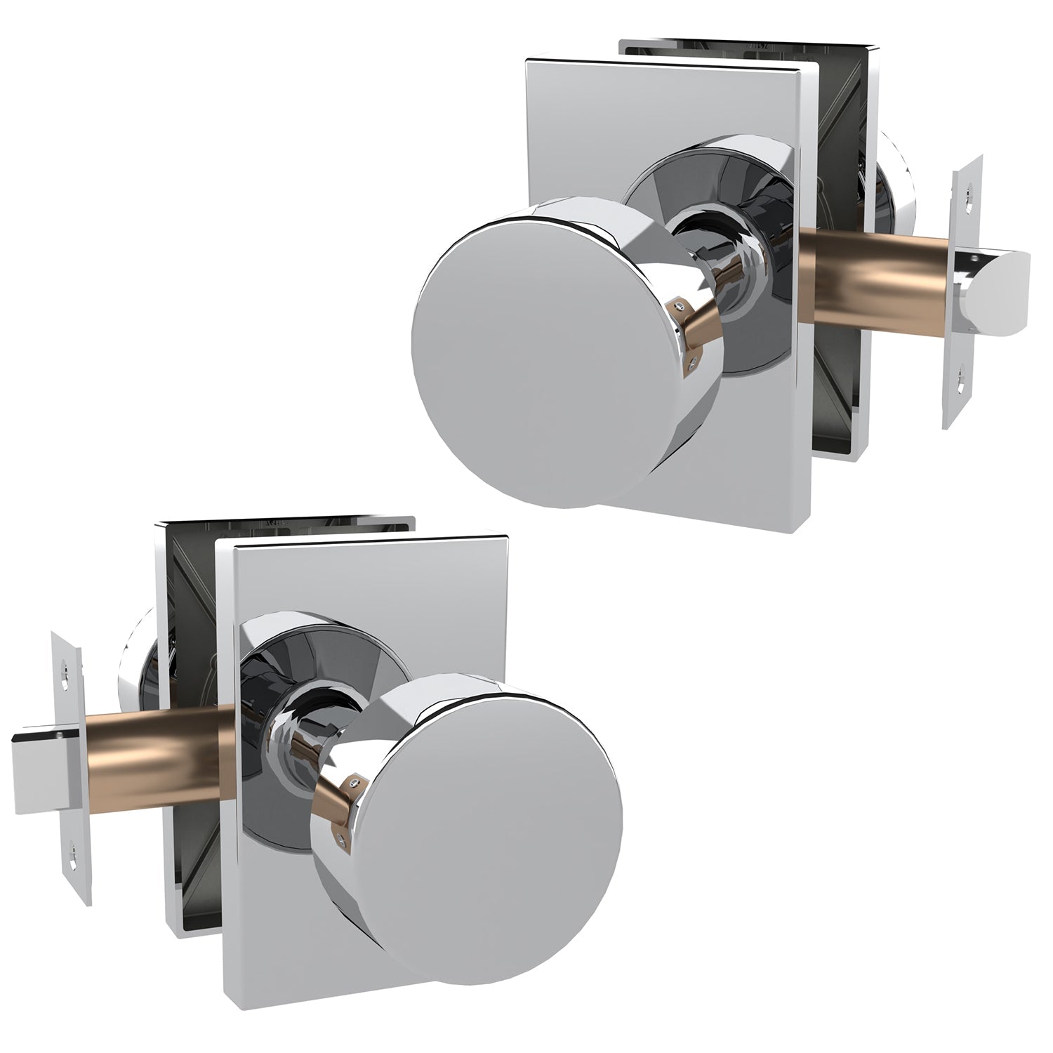 MEGA HANDLES Laura Door Knob Handle Passage/Privacy/Dummy