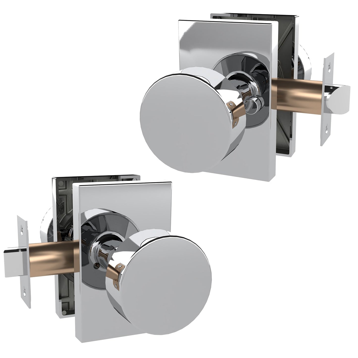 MEGA HANDLES Laura Door Knob Handle Passage/Privacy/Dummy