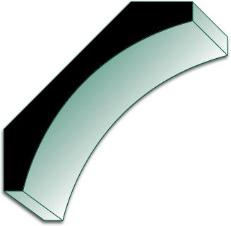 MCOV6 16' Primed Pine Or Primed MDF Crown/Cove Molding