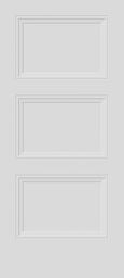 MASONITE Interior Molded Livingston 6'8" X 1-3/8 Hollow/Solid Door