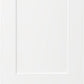 JELDWEN Molded Birkdale 6'8 X 1-3/8 Craftsman Sticking 3 Flat Panel Smooth Surface Hollow/Solid Interior Door