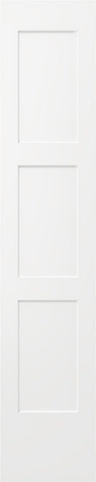 JELDWEN Molded Birkdale 6'8 X 1-3/8 Craftsman Sticking 3 Flat Panel Smooth Surface Hollow/Solid Interior Door